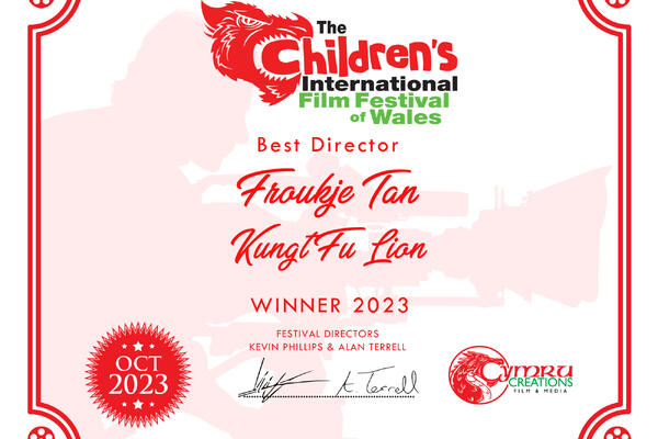 Award for best director!