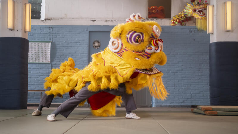 Kung Fu Lion première